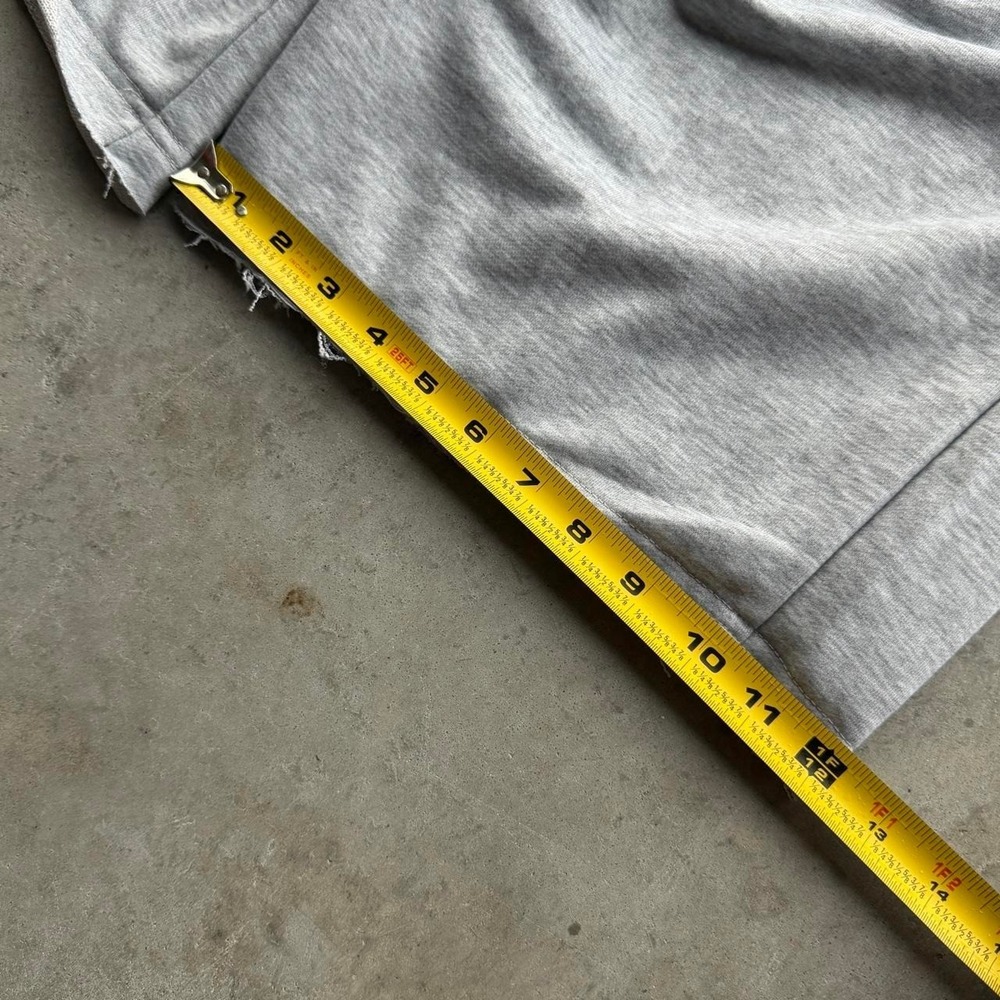 super baggy gray drawstring sweatshorts - Picture 7 of 8